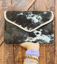 Load image into Gallery viewer, Cow-Print Crossbody Purse