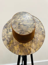 Load image into Gallery viewer, Fedora Vinyl Hat