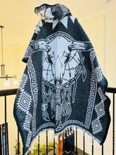 Load image into Gallery viewer, Poncho/Gabán Mexicano /Gorro