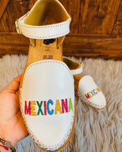 Load image into Gallery viewer, Mexicana Huarache - White