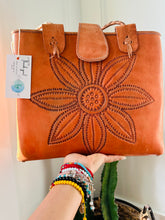 Load image into Gallery viewer, Brenda Hand-Tooled Purse