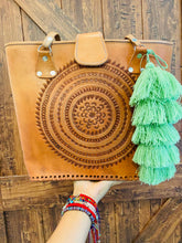 Load image into Gallery viewer, Magdalena Hand-Tooled Purse