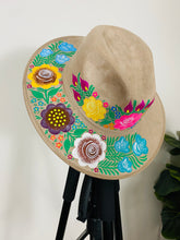 Load image into Gallery viewer, Suede Hand Painted Hat