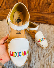 Load image into Gallery viewer, Mexicana Huarache - White