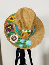 Load image into Gallery viewer, Suede Hand Painted Hat