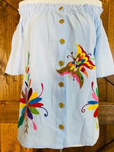 Load image into Gallery viewer, Otomi hand embroidered blouse
