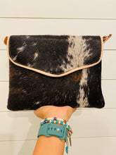 Load image into Gallery viewer, Cow-Print Crossbody Purse