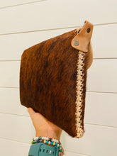 Load image into Gallery viewer, Cow-Print Crossbody Purse