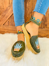 Load image into Gallery viewer, Agave Huarache - Army