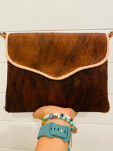 Load image into Gallery viewer, Cow-Print Crossbody Purse
