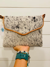 Load image into Gallery viewer, Cow-Print Crossbody Purse