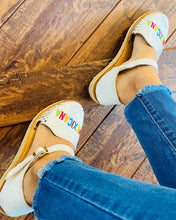 Load image into Gallery viewer, Mexicana Huarache - White