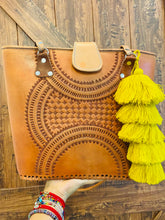 Load image into Gallery viewer, Magdalena Hand-Tooled Purse