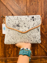 Load image into Gallery viewer, Cow-Print Crossbody Purse