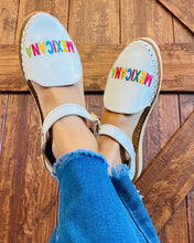 Load image into Gallery viewer, Mexicana Huarache - White
