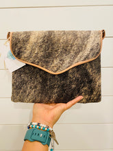 Load image into Gallery viewer, Cow-Print Crossbody Purse