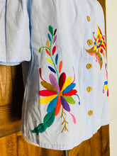 Load image into Gallery viewer, Otomi hand embroidered blouse