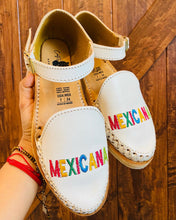 Load image into Gallery viewer, Mexicana Huarache - White