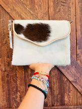 Load image into Gallery viewer, Cow-Print Crossbody Purse