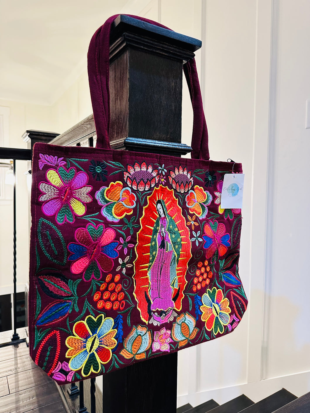 Tonantzin Embroidered Tote