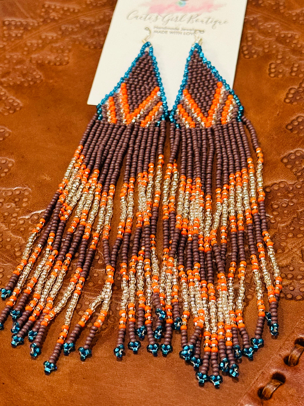 Wixarika Huichol Earrings