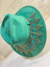 Load image into Gallery viewer, Huichol Suede Hat
