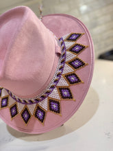 Load image into Gallery viewer, Huichol Suede Hat

