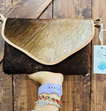 Load image into Gallery viewer, Cow-Print Crossbody Purse
