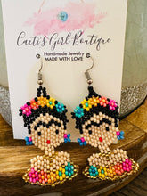 Load image into Gallery viewer, Fridita Huichol Earrings
