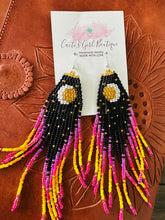 Load image into Gallery viewer, Metztli Huichol Earrings

