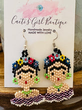 Load image into Gallery viewer, Fridita Huichol Earrings
