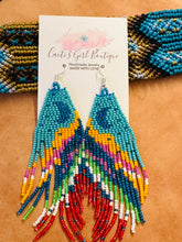 Load image into Gallery viewer, Luna Huichol Earrings
