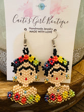 Load image into Gallery viewer, Fridita Huichol Earrings
