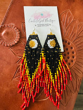 Load image into Gallery viewer, Metztli Huichol Earrings
