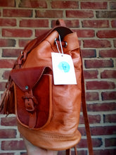 Load image into Gallery viewer, Rosy Leather Backpack
