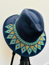 Load image into Gallery viewer, Huichol Suede Hat
