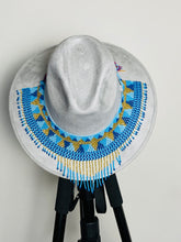 Load image into Gallery viewer, Huichol Suede Hat
