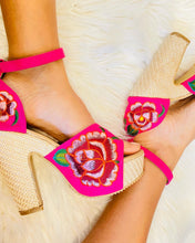 Load image into Gallery viewer, Micaela Block Heels - Pink
