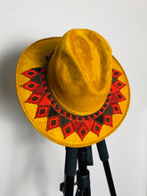 Load image into Gallery viewer, Huichol Suede Hat
