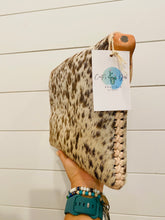 Load image into Gallery viewer, Cow-Print Crossbody Purse

