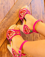 Load image into Gallery viewer, Micaela Block Heels - Pink
