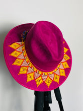 Load image into Gallery viewer, Huichol Suede Hat
