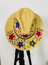 Load image into Gallery viewer, Flor Hand  Embroidered Hat
