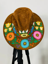 Load image into Gallery viewer, Suede Hand Painted Hat
