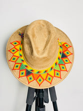 Load image into Gallery viewer, Huichol Suede Hat
