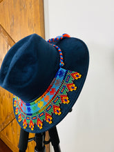 Load image into Gallery viewer, Huichol Suede Hat

