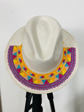 Load image into Gallery viewer, Huichol Suede Hat
