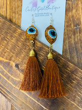 Load image into Gallery viewer, Evil Eye  Earrings
