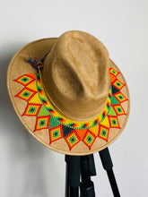 Load image into Gallery viewer, Huichol Suede Hat
