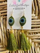 Load image into Gallery viewer, Evil Eye  Earrings

